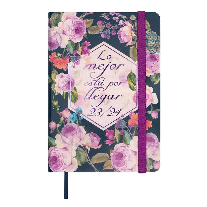 Agendă Finocam Natural Şcoală 2023-2024 Multicolor 11,8 x 16,8 cm