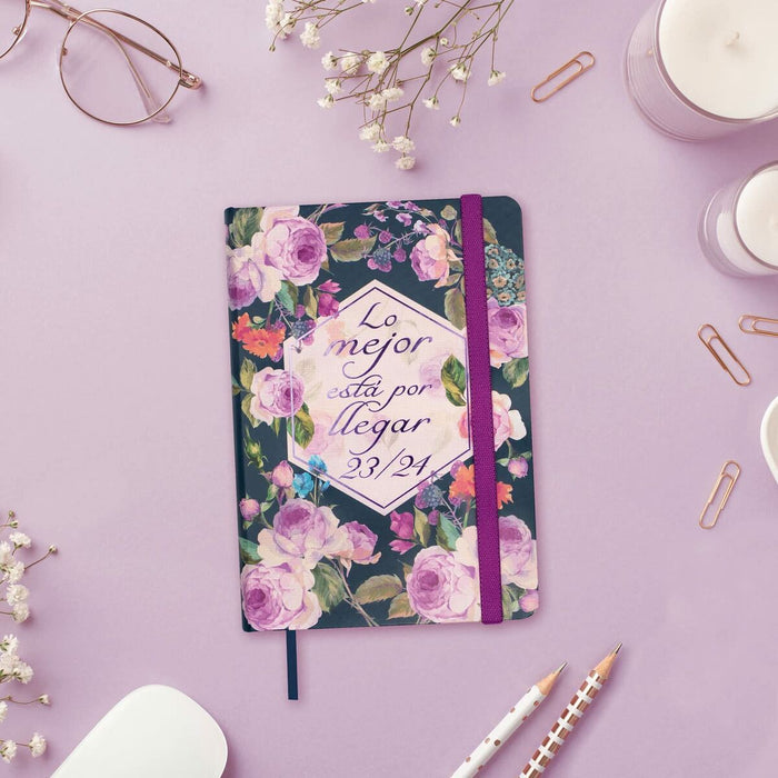 Agendă Finocam Natural Şcoală 2023-2024 Multicolor 11,8 x 16,8 cm