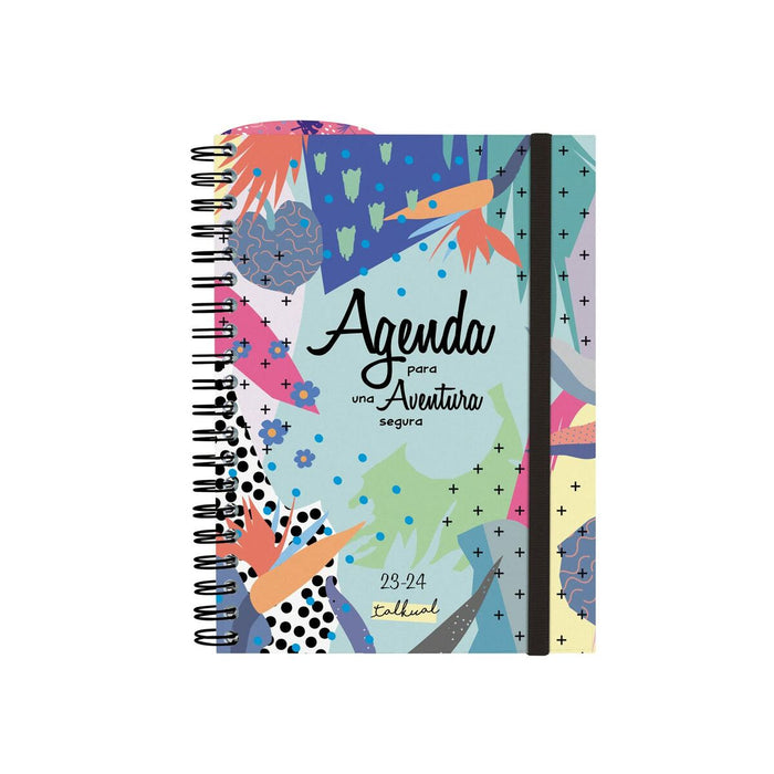 Agendă Finocam Talkual Aventura Şcoală 2023-2024 Multicolor 1/8 12 x 16,9 cm