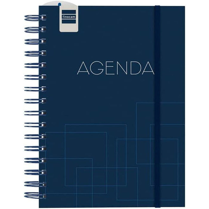 Agendă Finocam Institut 2023-2024 Albastru Sfert 15,5 x 21,5 cm