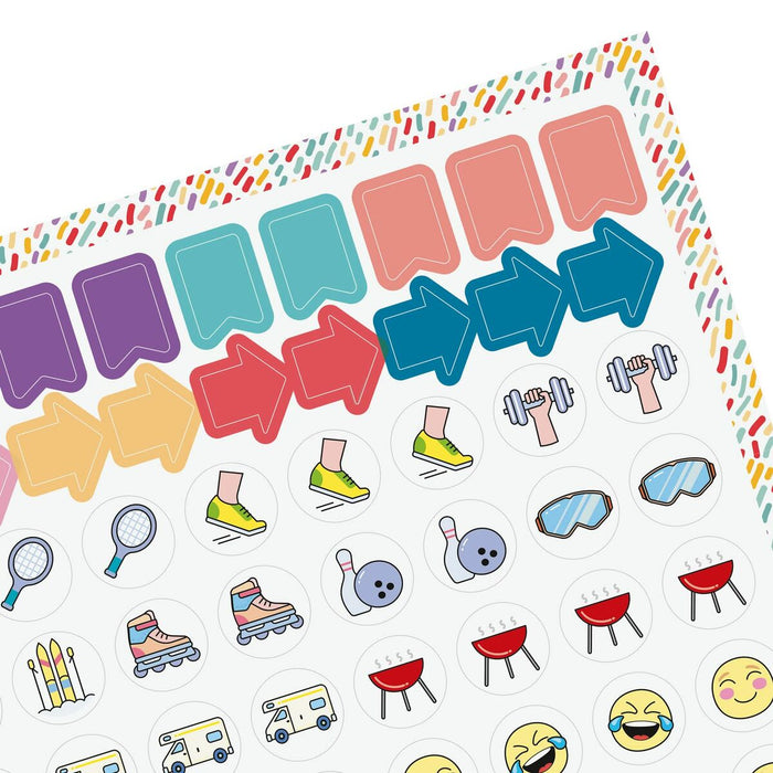 Agendă Finocam City 2023-2024 Şcoală Multicolor Sfert 15,5 x 21,2 cm