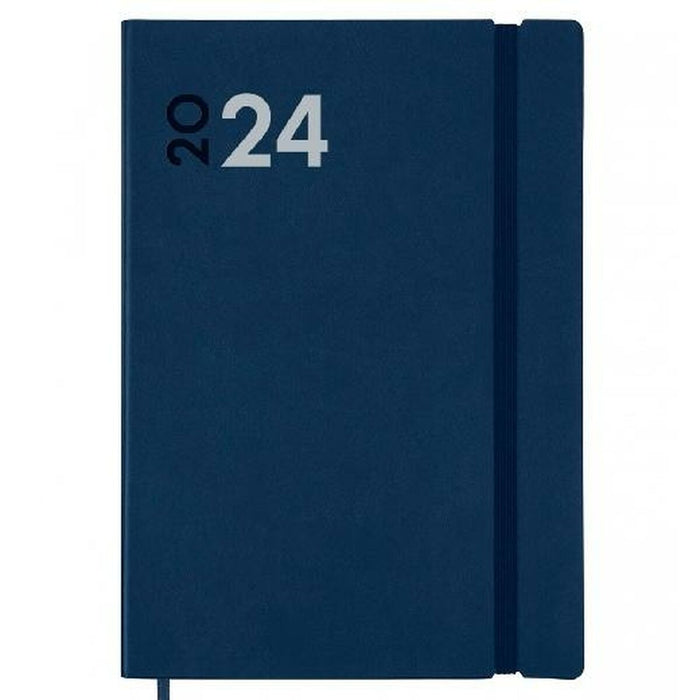 Agendă Finocam Dynamic Mara 2024 Albastru A5 14 x 20,4 cm