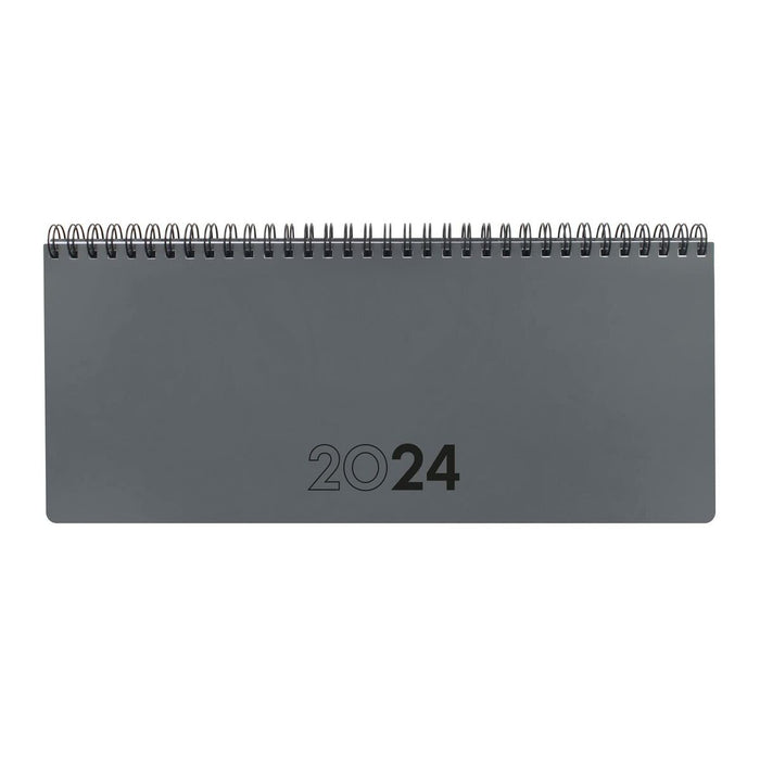 Planificator anual Finocam 2024 Gri 29 x 11,6 cm