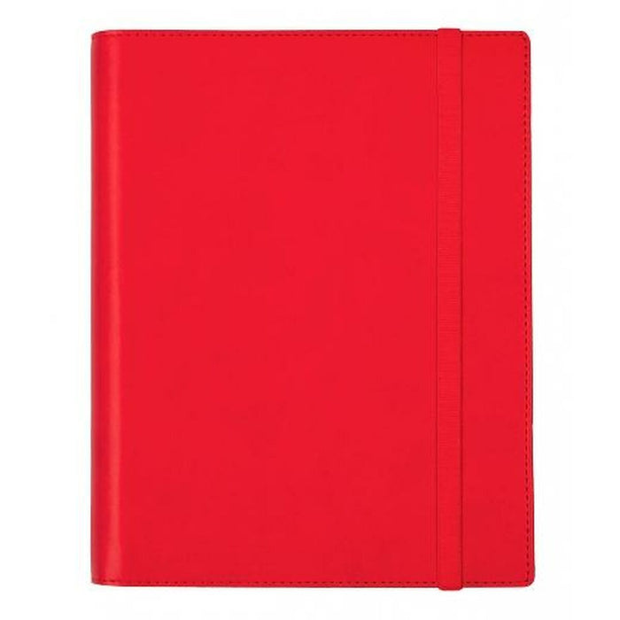 Agendă Finocam Duoband 2024 Roșu A5 15,5 x 21,2 cm