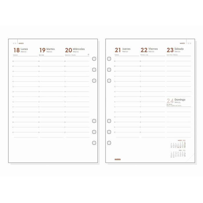 Agendă Finocam Open Troya 2024 Organizator Albastru 155 x 215 mm