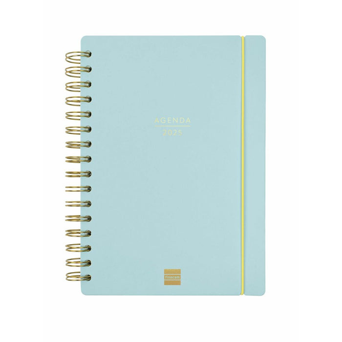 Agendă Finocam Haiku Albastru A5 15,5 x 21,7 cm 2024-2025