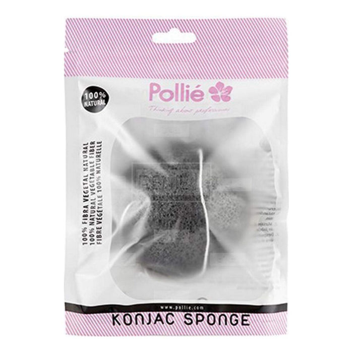 Burete de Corp Eurostil KONJAC CARBON Natural Cărbune