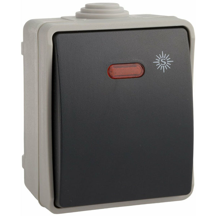 Comutator simplu Solera 3320il IP54 6,5 x 8 x 5,5 cm