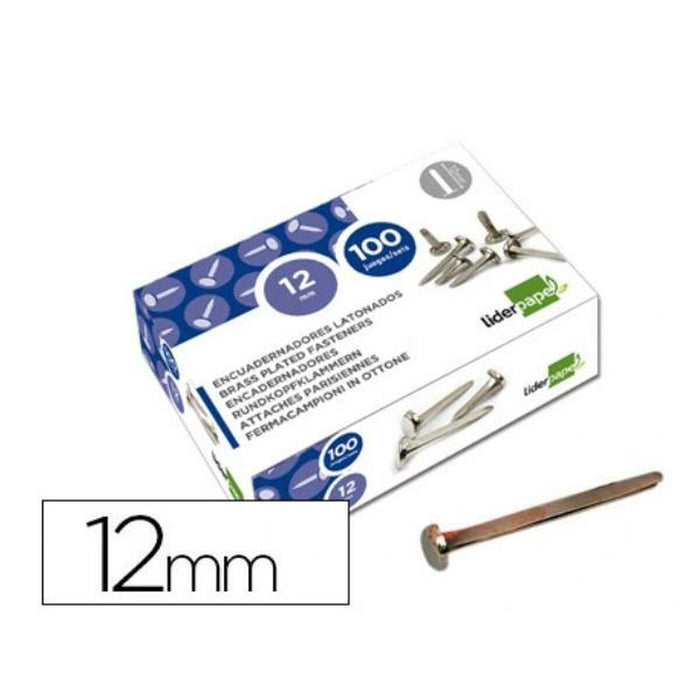 Element de fixare Liderpapel FS09 Metal Plastic (100 Unități)