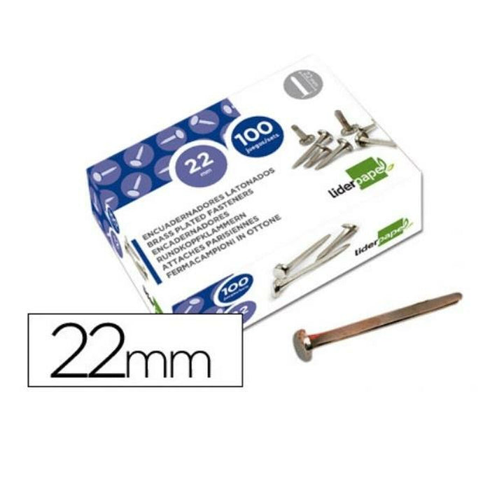 Element de fixare Liderpapel FS12 22 mm 100 Unități