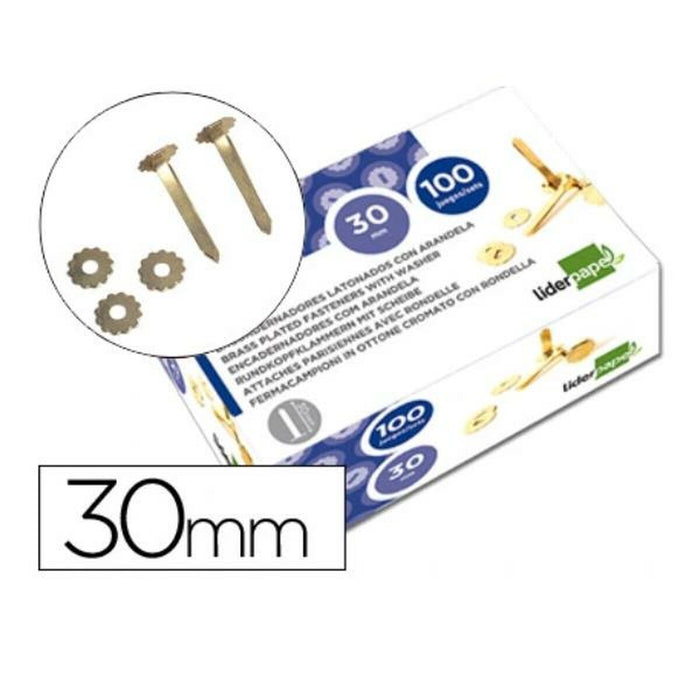Element de fixare Liderpapel FS06 30 mm 100 Unități