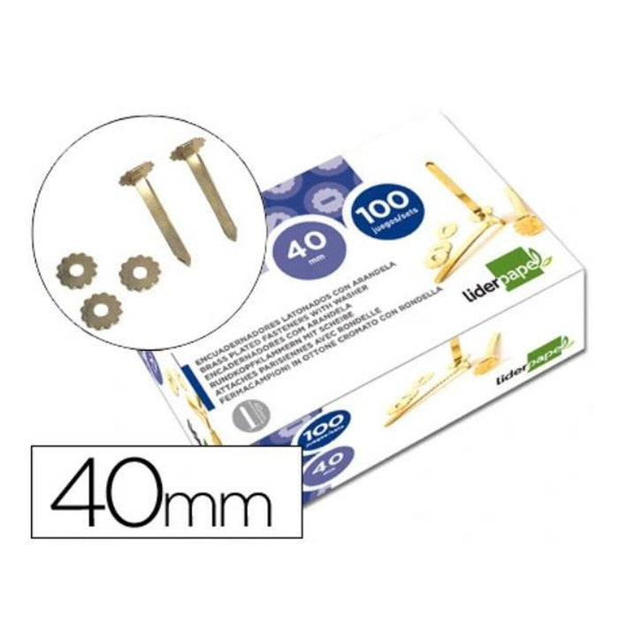 Element de fixare Liderpapel FS07 40 mm 100 Unități