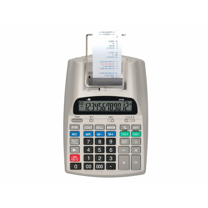 Calculator de imprimare Liderpapel XF38 Alb