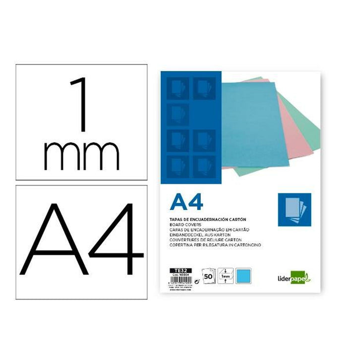 Set de capace Liderpapel TE32 Plastic Multicolor