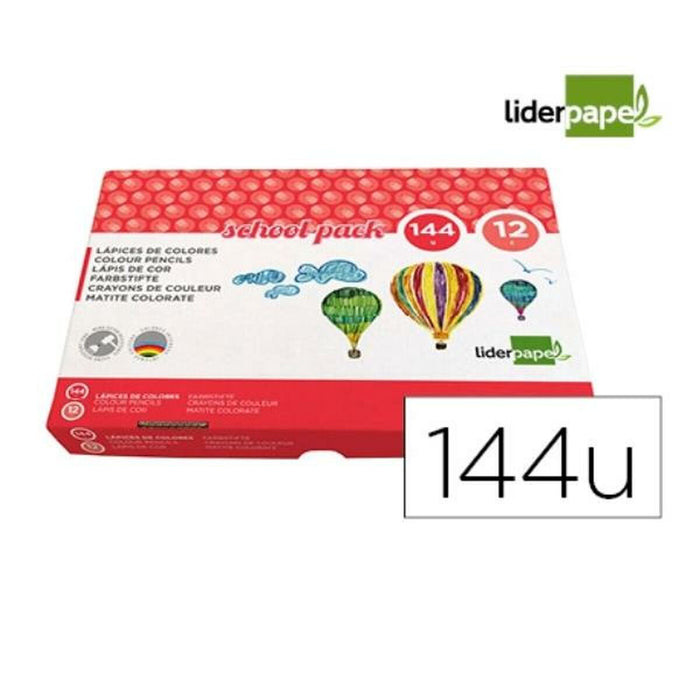 Creioane culori Liderpapel LC11 Multicolor