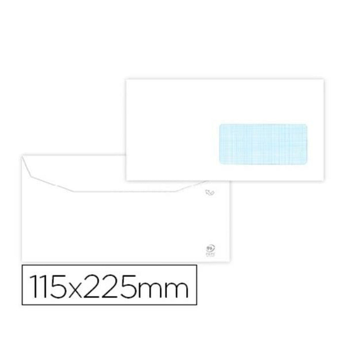 plicuri Liderpapel SL36 Alb Hârtie 115 x 225 mm (25 Unități)