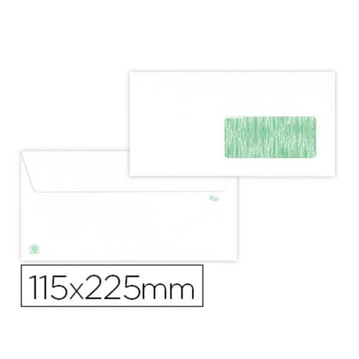 plicuri Liderpapel SL38 Alb Hârtie 115 x 225 mm (25 Unități)