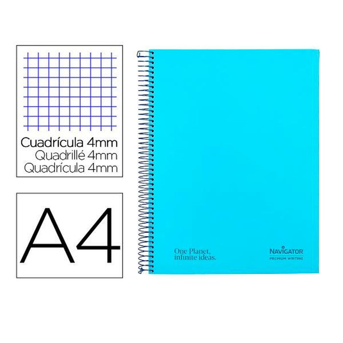 Notebook Navigator NA34 Celeste A4 80 Frunze