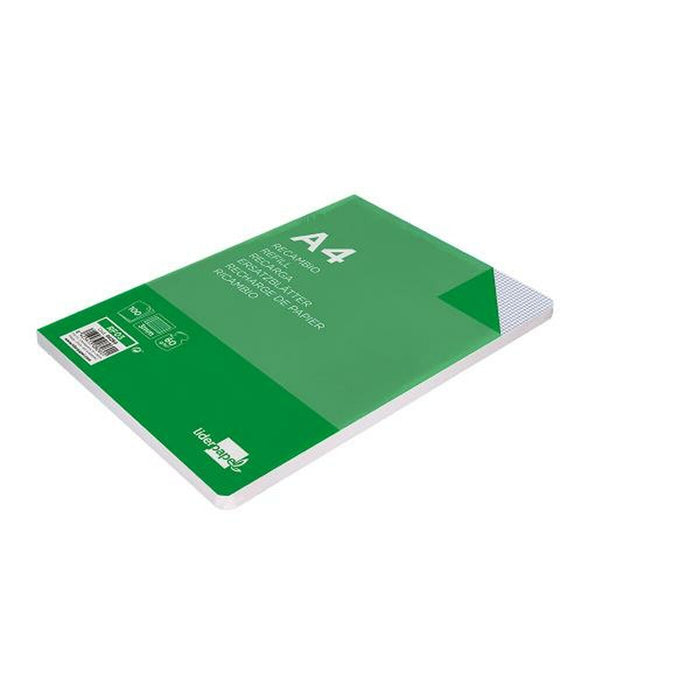 Rezervă Liderpapel RF03 Alb A4 100 Frunze