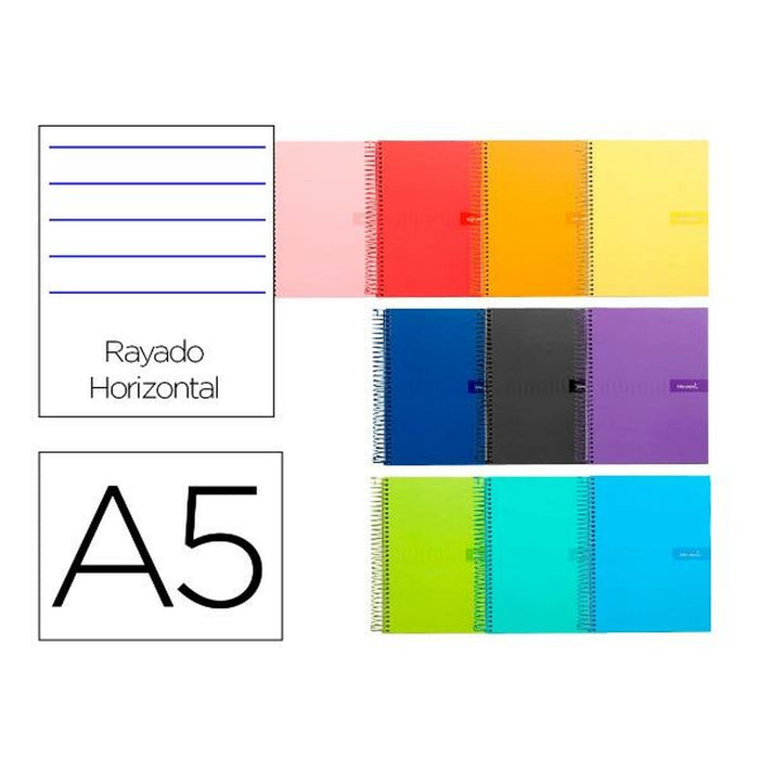 Notebook Liderpapel BC39 Roșu A4 80 Frunze