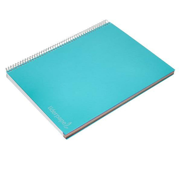 Notebook Liderpapel BA27 Celeste A4 140 Frunze
