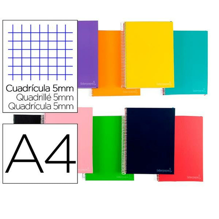 Notebook Liderpapel BA01 A4 140 Frunze