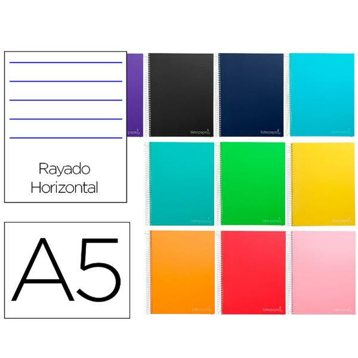 Notebook Liderpapel BJ56 A5 140 Frunze