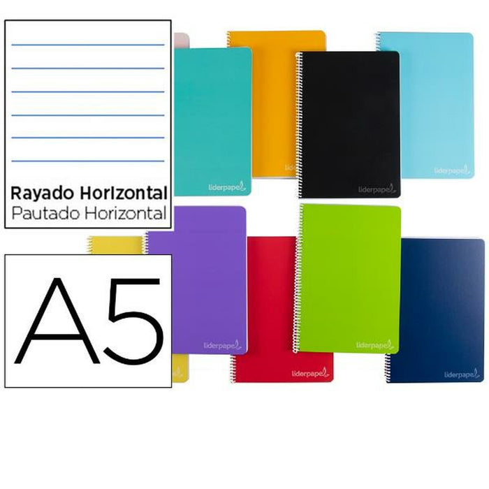 Notebook Liderpapel BJ07 A5 140 Frunze