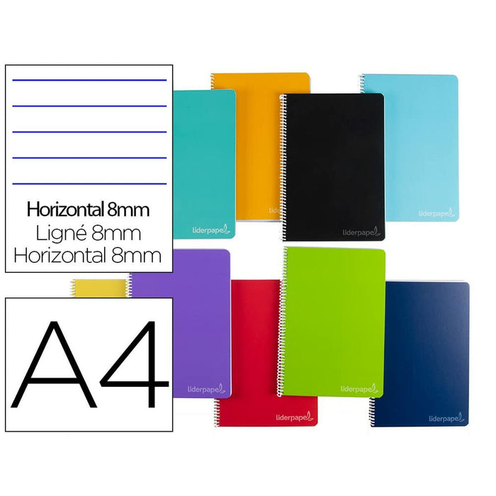 Notebook Liderpapel BA04 A4 140 Frunze