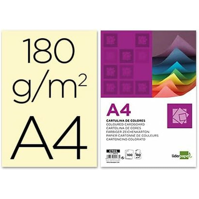 Mucavale Liderpapel CT02 Galben (100 Unități)