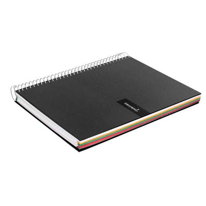 Notebook Liderpapel BJ25 Negru A5 120 Frunze
