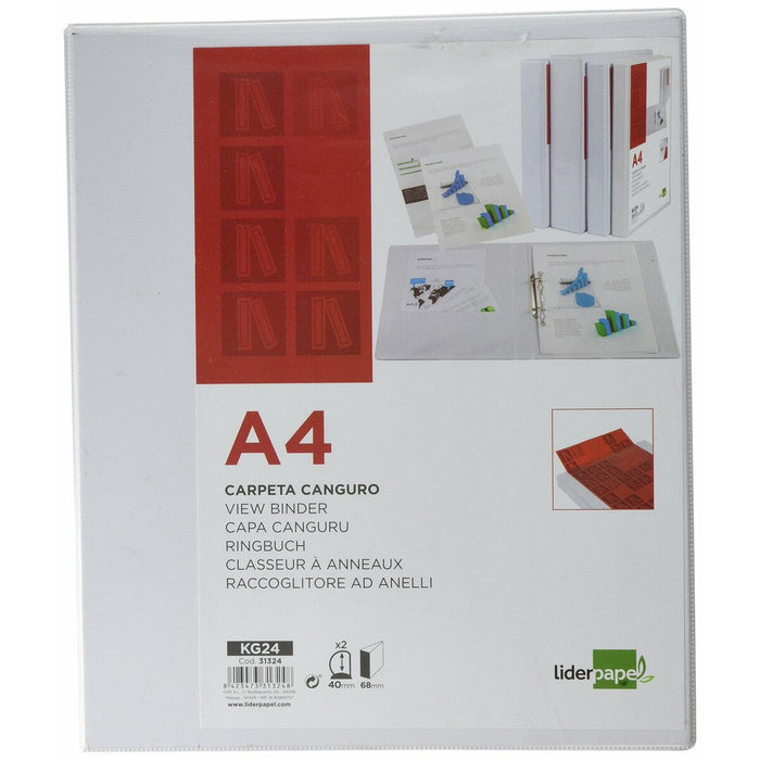 Biblioraft Liderpapel KG24 Alb A4