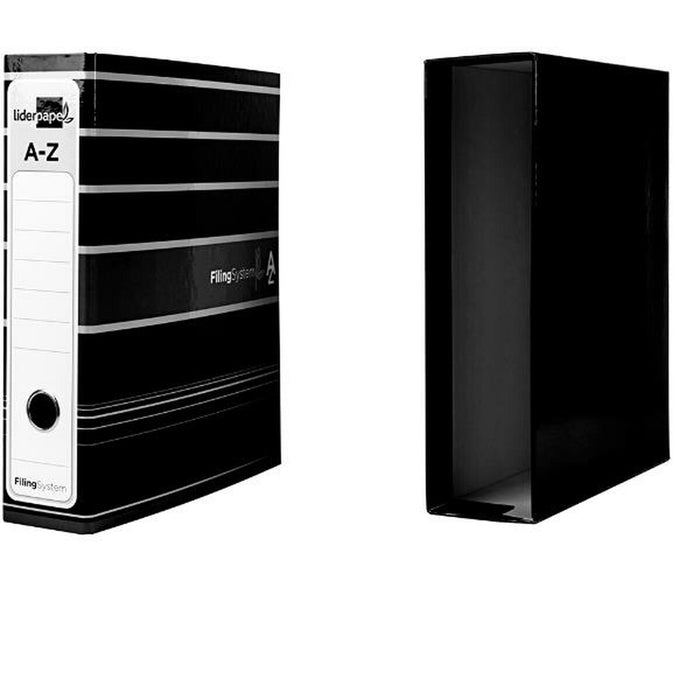 Biblioraft Liderpapel AZ15 Negru A4