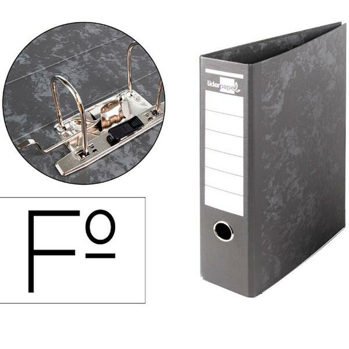 Biblioraft Liderpapel AZ08 Negru A4