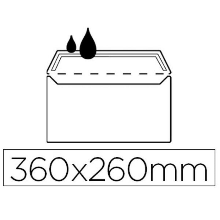 plicuri Liderpapel SB21 Alb Hârtie 114 x 162 mm (250 Unități)