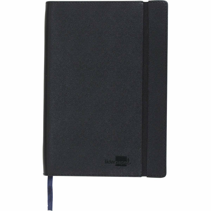 Carnet Notițe Liderpapel LD06 Negru A6 120 Frunze