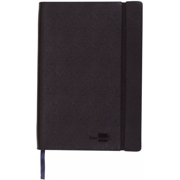 Carnet Notițe Liderpapel LB44 Negru A5 120 Frunze