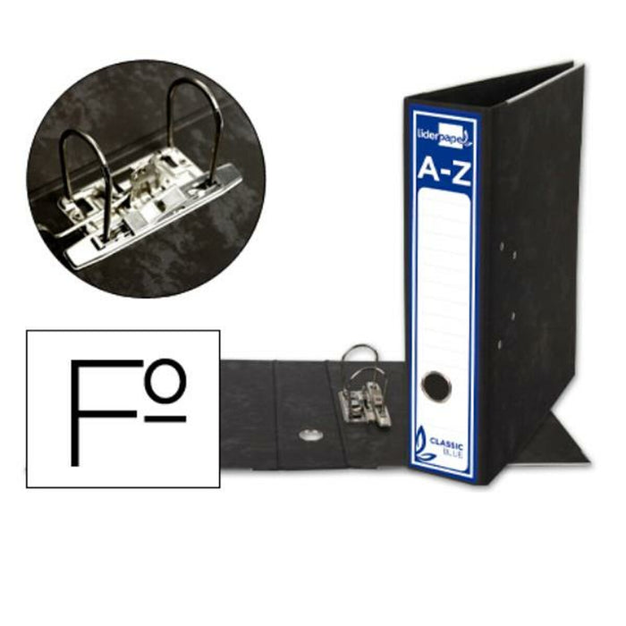 Biblioraft Liderpapel AZ02 Negru A4