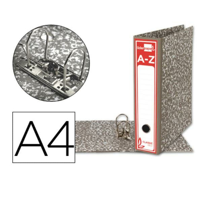 Biblioraft Liderpapel AZ03 Gri A4