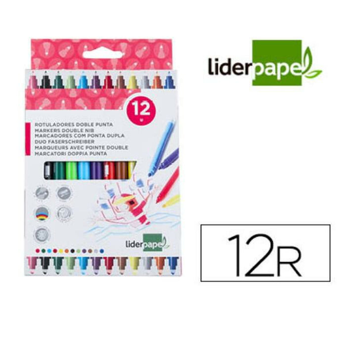 Set de Carioci Liderpapel RT10 12 Piese