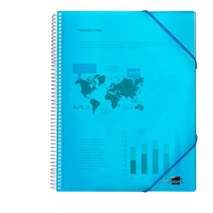 Dosar Liderpapel EC13 Albastru A4