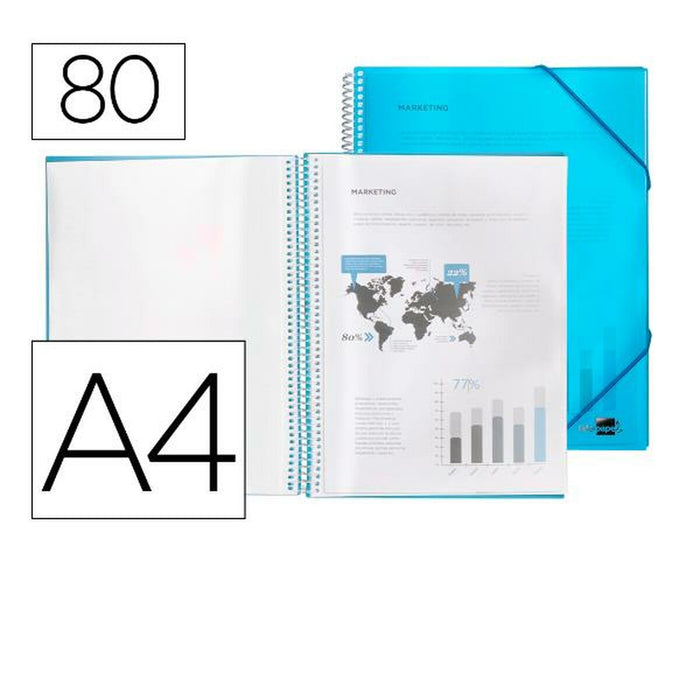 Dosar Liderpapel EC25 Albastru A4