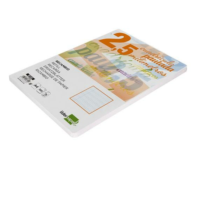 Rezervă Liderpapel RF26 Alb A4 100 Frunze