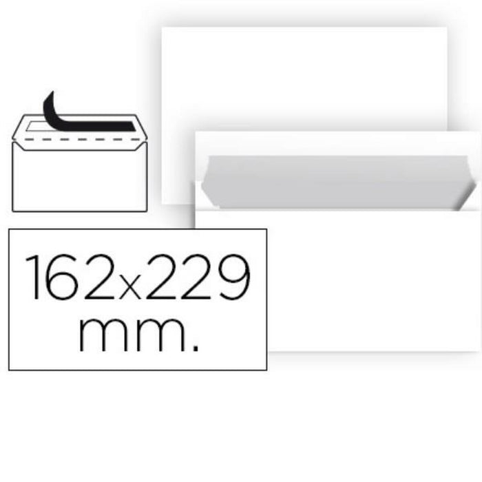plicuri Liderpapel SB84 Alb Hârtie 162 x 229 mm (1 Unități) (25 Unități)