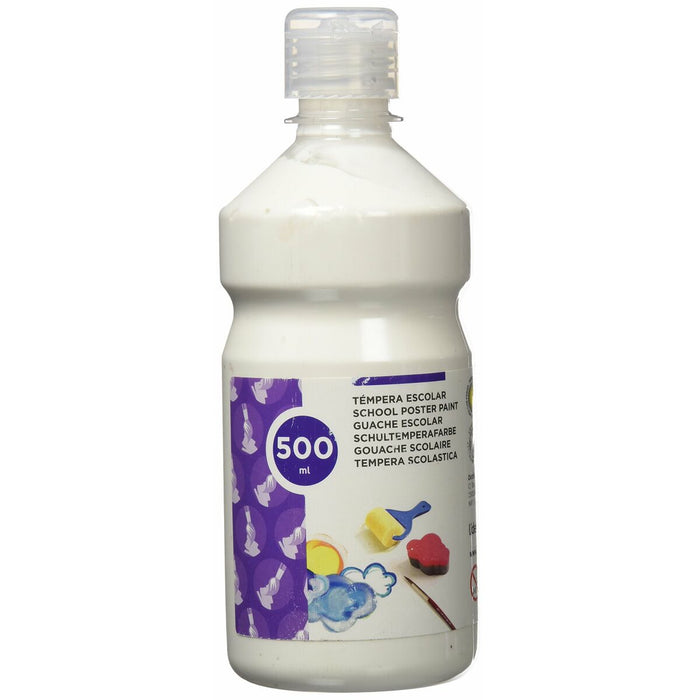 Tempera Liderpapel TP02 Alb 500 ml