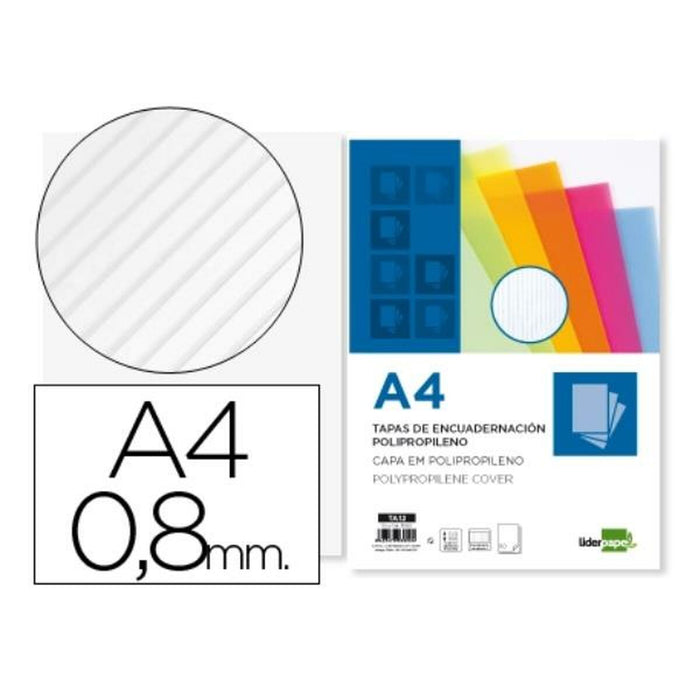 Set de capace Liderpapel TA12 Plastic Multicolor