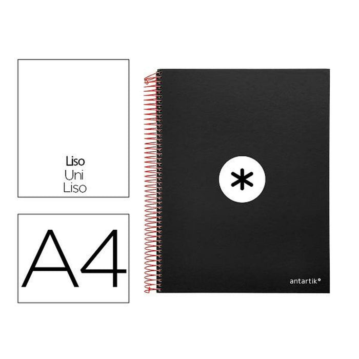 Notebook Antartik KD50 Negru A4 120 Frunze