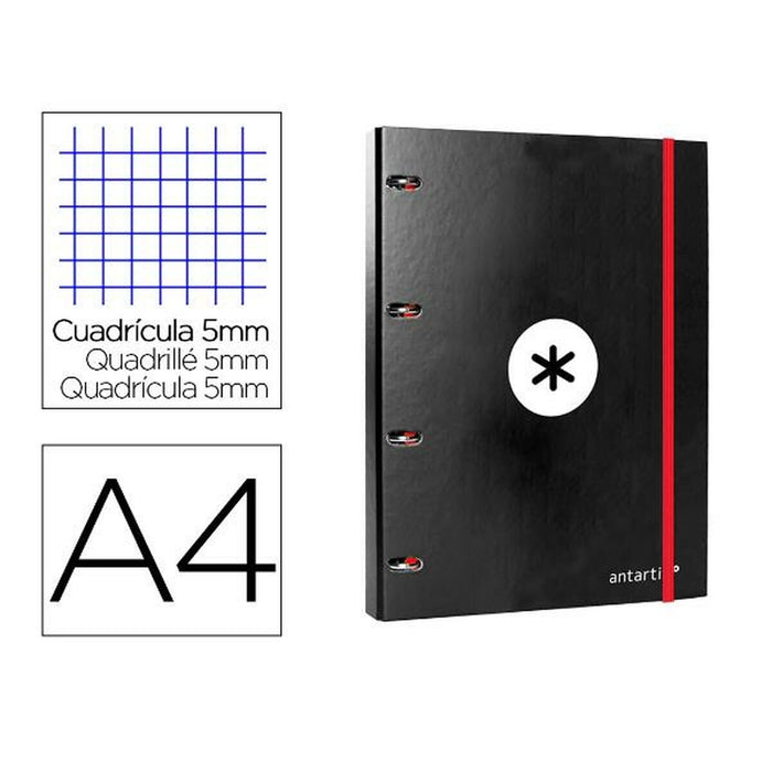 Biblioraft Antartik AW04 A4 Negru
