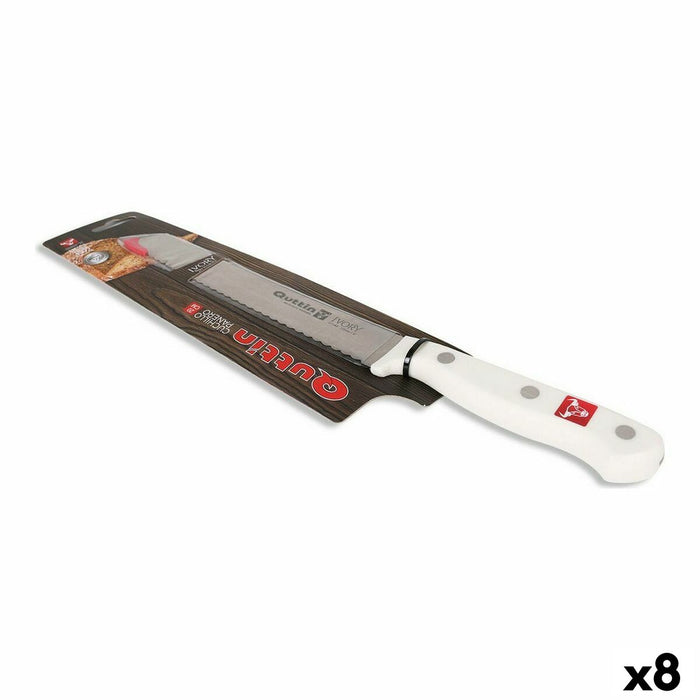 Cuțit cu lamă tip fierăstrău Quttin Ivory Syb 8 Unități 20 cm 1,8 mm