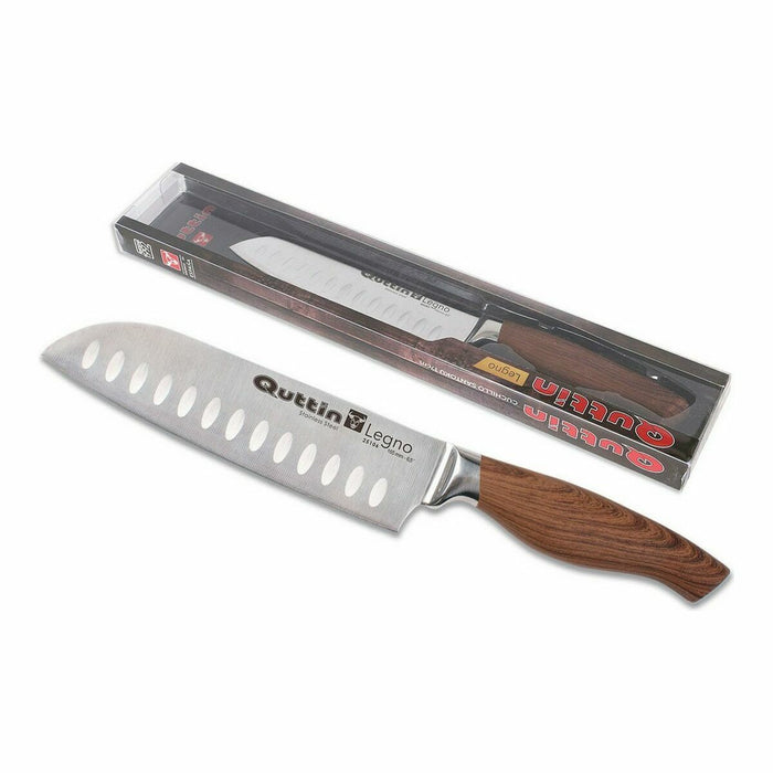 Cuțit de bucătărie Quttin Legno Santoku Oțel inoxidabil (17 cm)